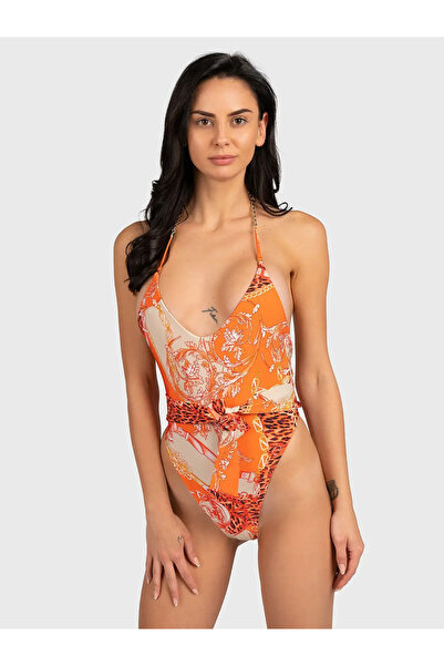 Guess Animal Print One Piece Swimsuit –