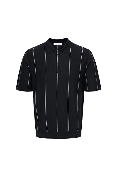 Only & Sons Ανδρικό μπλουζάκι πόλο Wyler Life σε σκούρο μπλε (22037067-DN)