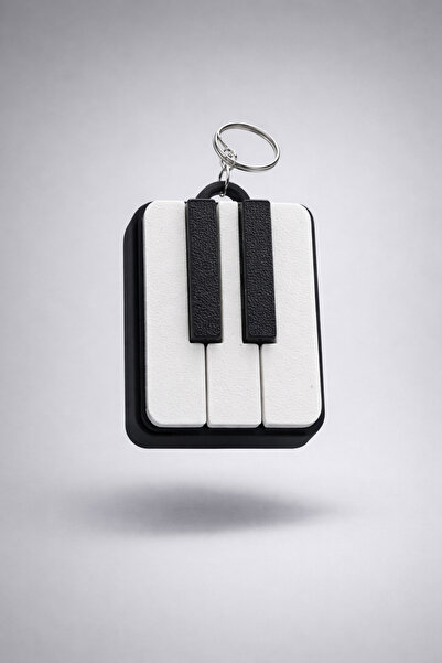 Moshu Design Piyano Clicker Stress Oyuncağı Anahtarlık Charm Çanta Süsü Hobi ...