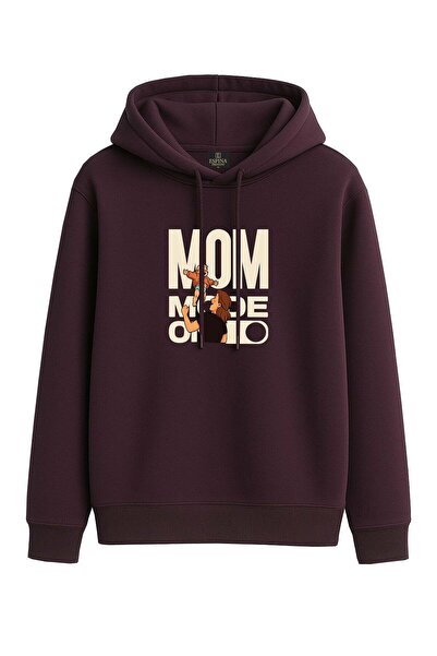 Espina Premium بغطاء رأس سويت شيرت Mom Mode On مطبوع