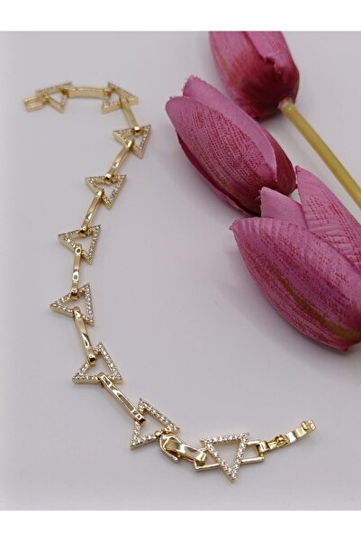 RP COMPANY Premium Vip, Triangle Designed Zircon Stone Bracelet