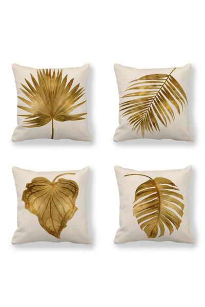 Sumkyle Pack of 4 Decorative Throw Pillow Covers 45x45cm for Sofa Living Room...