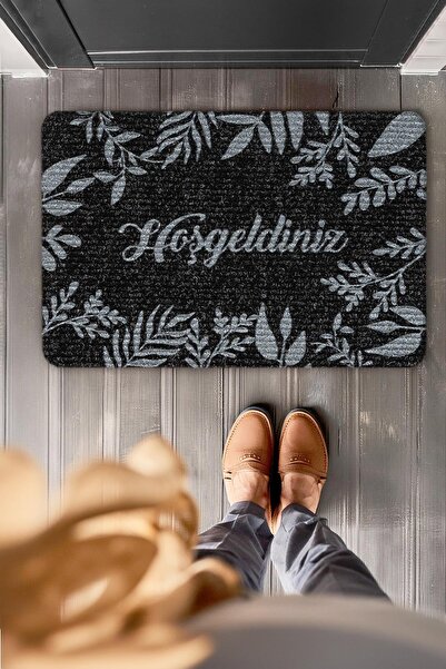 Cotto Home Καλωσόρισμα Με φλοράλ μοτίβο Πατάκι πόρτας ανθεκτικό στην υπεριώδη...