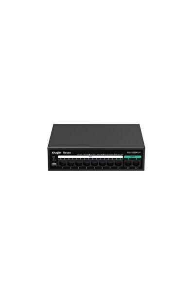 Genel Markalar REYEE RG-ES110FG-P 10 PORTLU 10/100 FAST ETHERNET TAK ÇALIŞTIR...