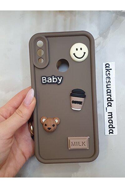 Aksesuarda Moda HUAWEİ Y7 2019 ve Y7 PRİME 2019 UYUMLU FİGÜRLÜ SİLİKON KILIF