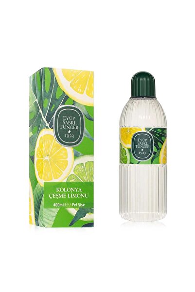 Eyüp Sabri Tuncer كولونيا | برائحة الليمون الاخضر شيشمي | 400 مل عبوة بلاستيك