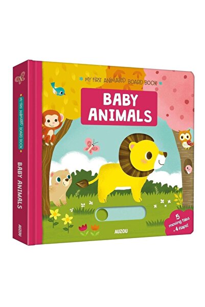 Auzou Books Βρέφη Ζώα - Το Πρώτο μου Εικονογραφημένο Βιβλίο Σκληρών Σελίδων