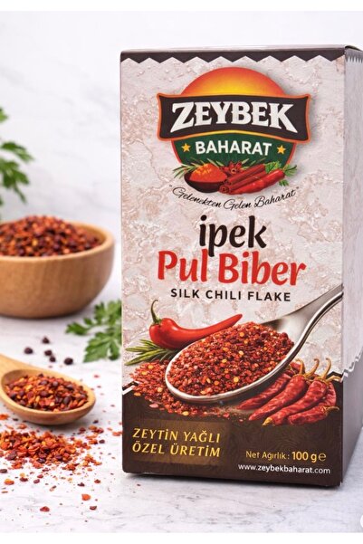 Zeybekbaharat Zeytinyağlı İpek pulbiber 100 Gr