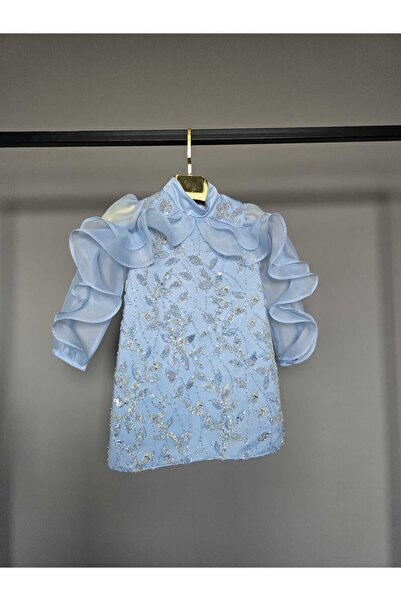 SCSTİL Tulle Ruffled Sleeve Gilet