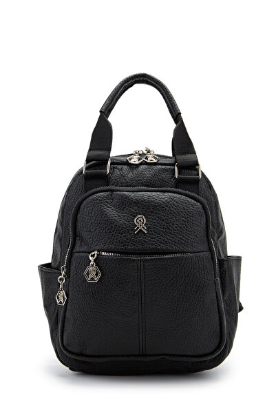 minebag Multi-Eye Prirodna koža Bucky Back Torba Crna