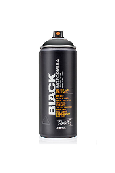 MONTANA Black Sprey Boya 400ml Black Sprey Boya BLK9001