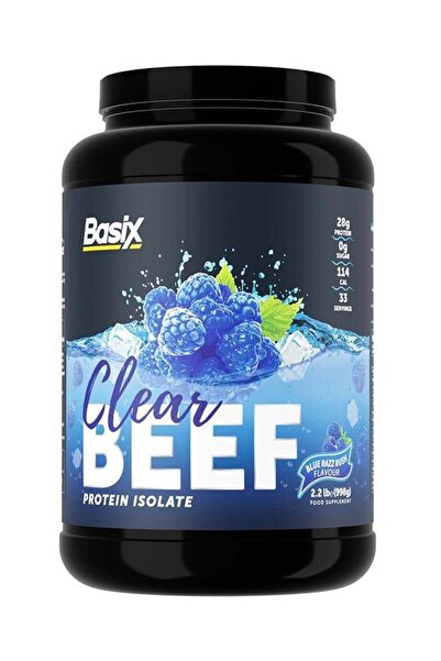 Basix Beef Protein Isolate Blue Razz Rush Flavour 2.2 lb