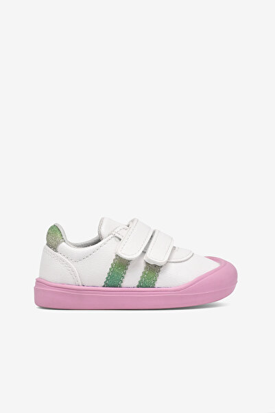 Tonny Black Παιδικό Unisex Λευκό Rainbow First Step Velcro Snaker