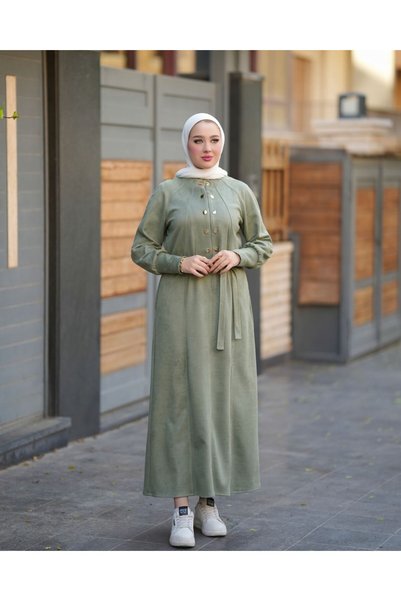 Verona-Gulf Soft Touch suede Dress