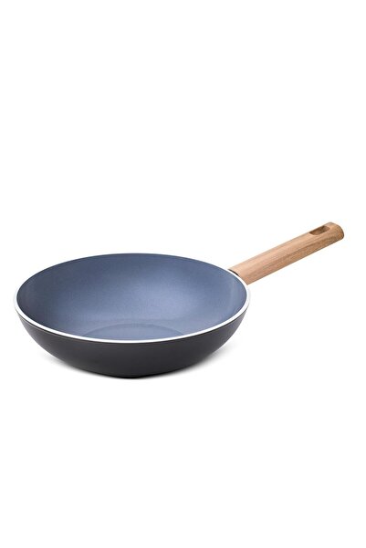 Ünsal Showroom مقلاة ووك سيراميك صديقة للبيئة من أريلدز مقاس 28 سم