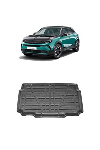 Black Gold Opel Mokka 2021+ Üst Kademe 3D TPE Bagaj Havuzu - Yüksek Kenar , S...