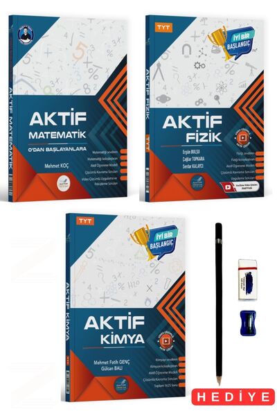 Aktif Öğrenme Yayınları Aktif Yayınları Ayt Matematik-Fizik-Kimya Konu Anlatı...