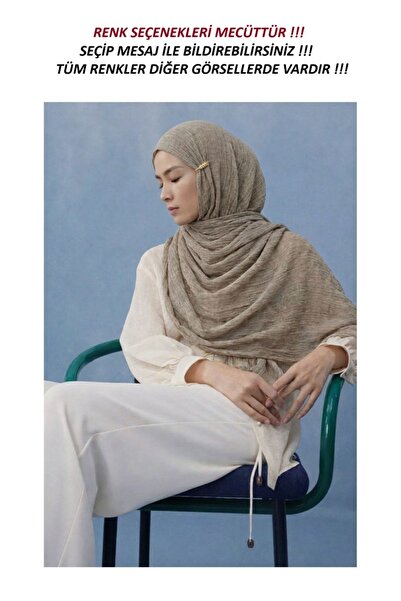 ARMANDA Antique Viscose Linen Si Shawl