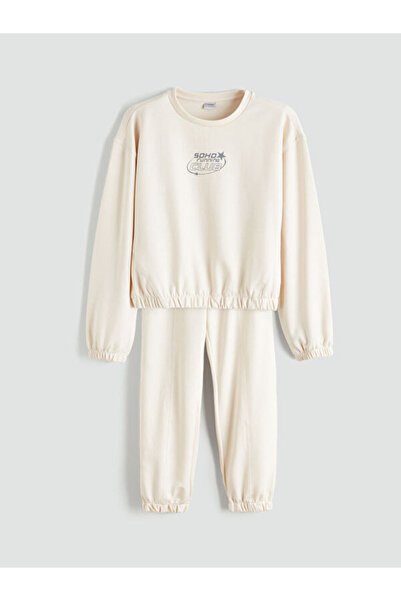 LC Waikiki Zero Roba Yaka Soft Touch Girl's Tracksuit Set for Style Enthusias...
