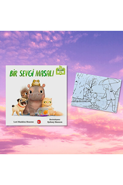 Beyaz Balina Yayınları BİR SEVGİ MASALI / ORGANİK KİTAP / CİLTLİ / KARTPOSTAL...