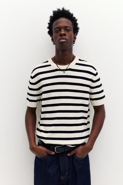 Pull & Bear Kısa kollu süveter