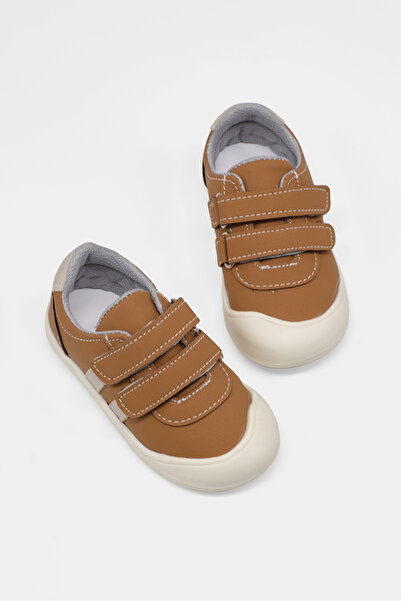 Tonny Black Dječje unisex cipele Camel First Step sa čičkom