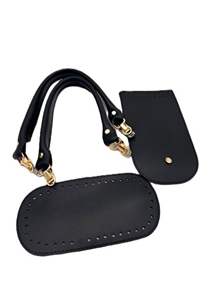 angel çanta aksesuar Set de mânere, bază și capace negre