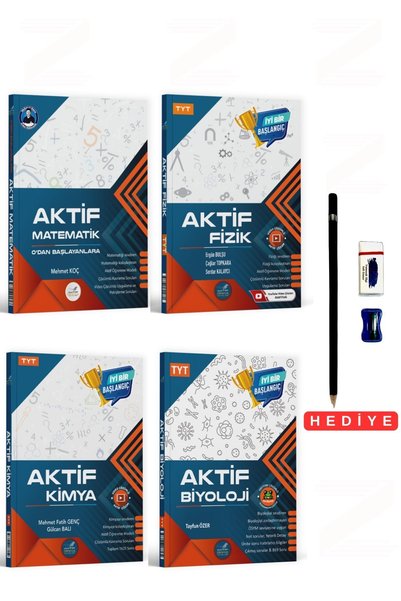 Aktif Öğrenme Yayınları Aktif Yayınları Tyt Matematik-Fizik-Kimya-Biyoloji 4 ...