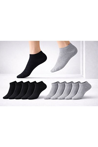 QULAT Дамски базови чорапи 12 чифта – с мека текстура, за ежедневна употреба