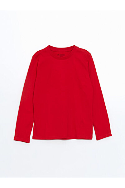 LC Waikiki Rmz Gi̇yi̇m Farkiyla Zero Roba Collar Boys' T-Shirt