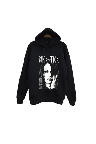 fame-stoned Buck Tick - فرقة موسيقية - أتسوشي ساكوراي مطبوع للجنسين 100% قطن ...