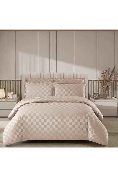 OEM Damask Duvet Cover Set with Stretchy for double bed 2 people, PRV, Finet,...