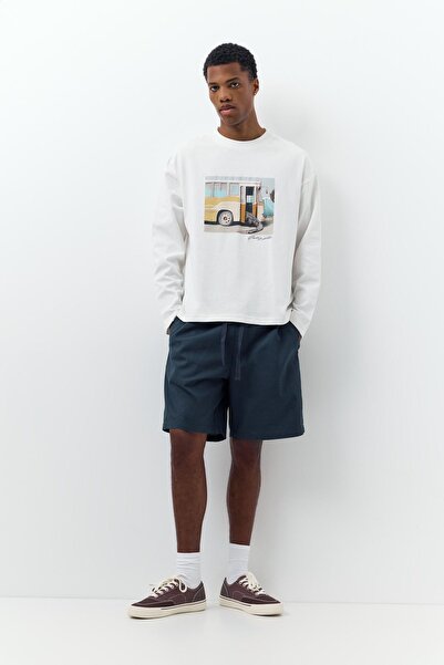 Pull & Bear Rustik Bermuda