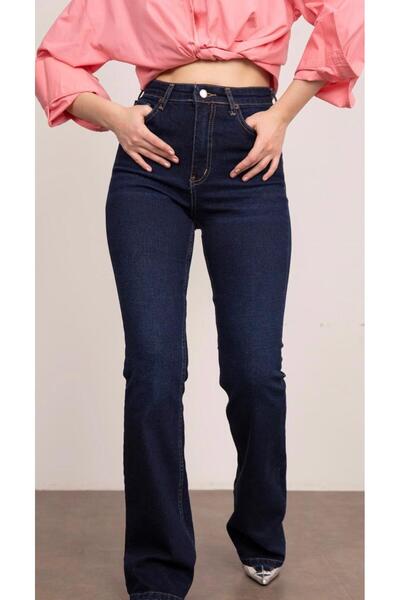 jsshop collection Dark Blue Women's High Waist E Stretchy Comfortable Spanish...