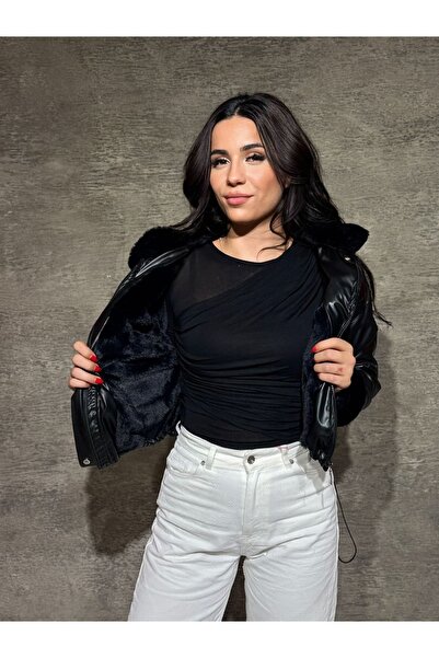 DYSTUDİODESİGN جلد سترة مبطنة على شكل أرنب