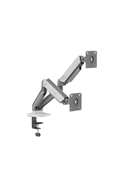 Sades Viper SA-MS01 Dual Monitor Mount Arm (Max size 32"/9KG Per ARM) - White