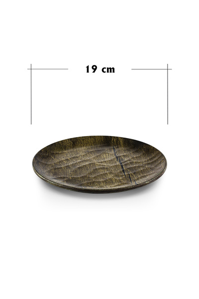 GRAND CAM Hybrid Wood Series |   23 cm Modern Presentation Plate 2 Pieces