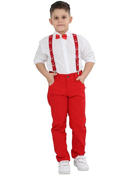 SEVİL GÖSTERİ & OKUL KIYAFETLERİ 23 Nisan Gösteri Kıyafeti - Erkek Çocuk Uzun...