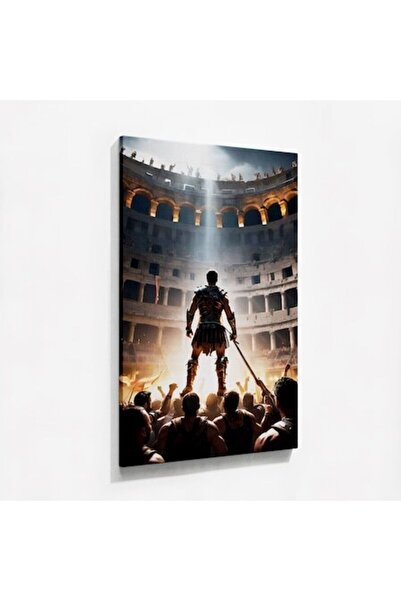 OEM Pictură pe pânză, Gladiator în arenă, 50x80cm