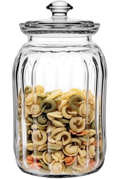 Saule Viva Glass Jar with Lid, 1500 Cc (96394) Fma383661