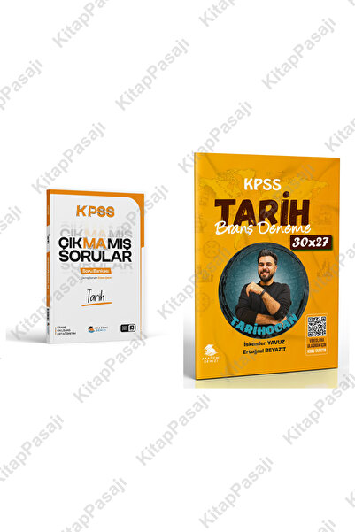 Yayın Denizi Yayınları Akademi Denizi Yayınları KPSS Tarih Çıkmamış Sorular S...