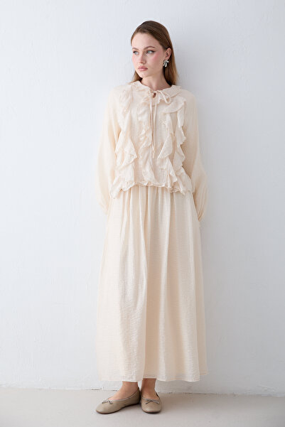 Melike Tatar Fırfırlı Etekli Takım 79-5745