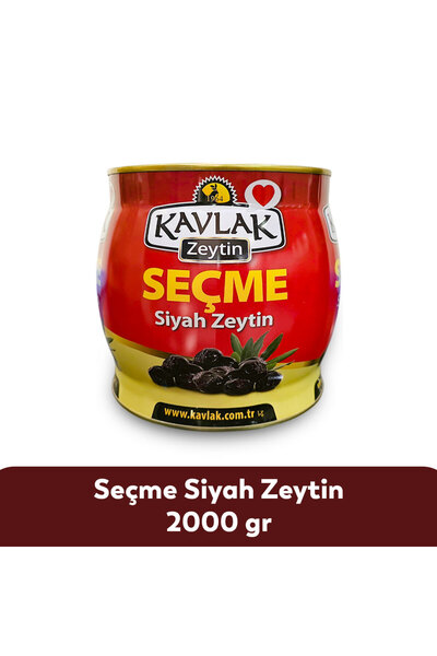 Kavlak Zeytin 2 LİK SEÇME SİYAH ZEYTİN