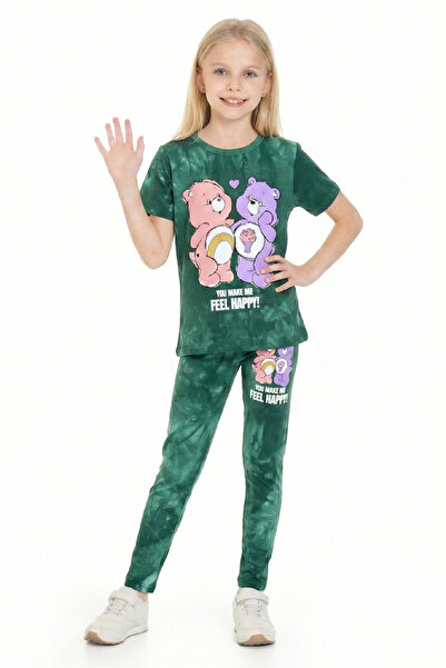 MODANINO Medvedić za devojčice Štampano Sa batik šarom Set gornjeg i donjeg d...