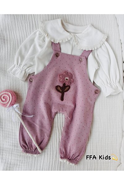 Bobby Gömlekli Lila Salopet