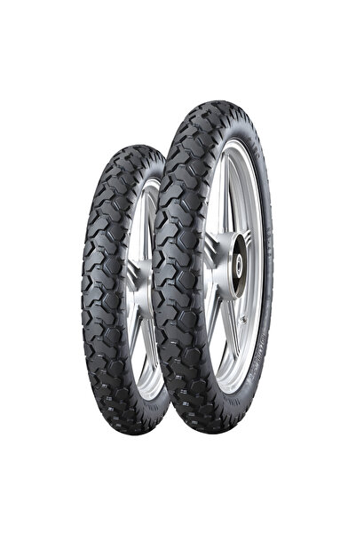 TÜRKMOPET Yamaha YBR 125 2.75-18 ve 90/90-18 Capra Tubeless Ön Arka Lastik Ta...