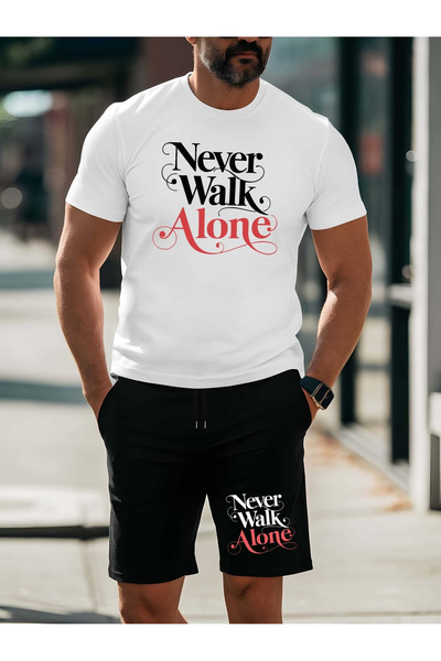 Rayan & Hoor Style Nerver Printed shorts t-shirts tracksuit set