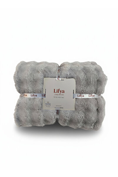 Lifya Bubble Plush Sofa Cover – Ultra Soft, Stylish and Protective - Gray