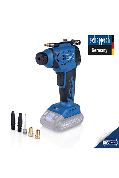 Scheppach C-AC20-X Akülü El Kompresörü 20 V 7 Bar (Akü ve Şarj Cihazı Dahil D...