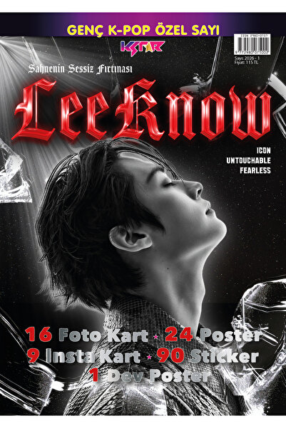 KSTAR Lee Know Stray Kids Skz Dergisi Kpop